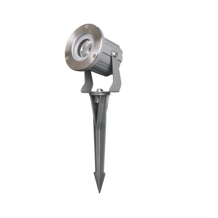 Faretto LED 6W spot D.100 INOX316 WW sD