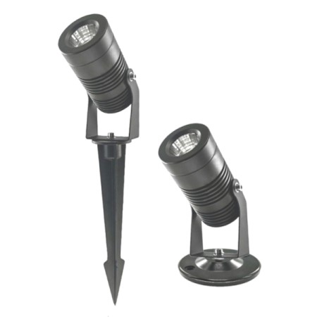 Faretto LED 12W picchetto 230V WW