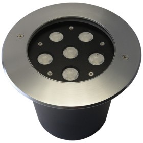 E2612NW Faretto LED 12W interr. Ø173 INOX316 24V
