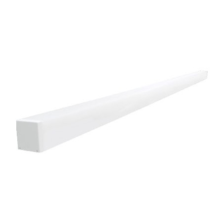 Profilo alluminio mm. 65x65x2000 Satin.