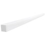 Profilo alluminio mm. 65x65x2000 Satin.