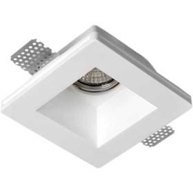F0129 Porta lampada gessoplastico GU10 120x120