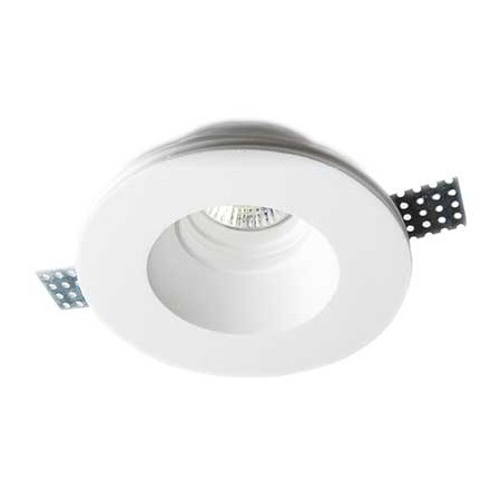 F0130 Porta lampada gessoplastico GU10 D130x45