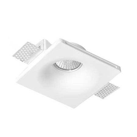 F0131Porta lampada gessoplastico GU10 120x120