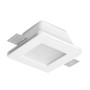 F1129 Porta lampada gessoplastico GU10 120x120