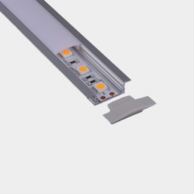 WI2309-200 Profilo alluminio incasso 23x9x2000
