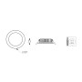 I1201NW Faretto LED inc. 8W Ø87  Bianco NW 230V