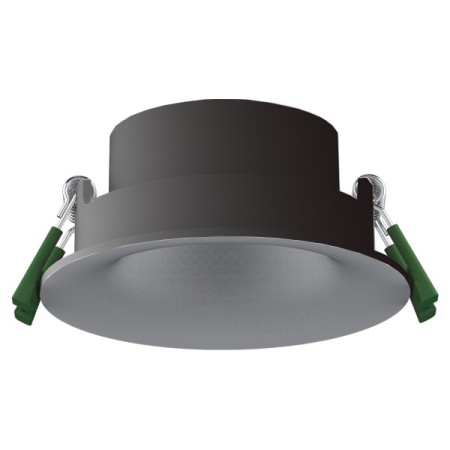 I347N Ghiera D.85mm fissa- Foro D.75mm Nero