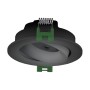 I353N Ghiera D.82mm orient. Foro D.70mm nero