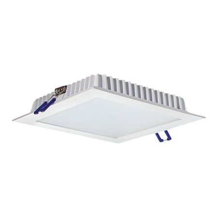 I1216NW Faretto LED inc.18W 180x180 Bia. NW 230V