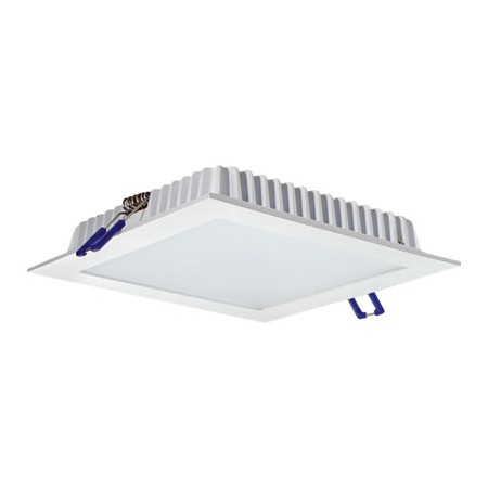 I1218NW Faretto LED inc.23W 230x230 Bia. NW 230V