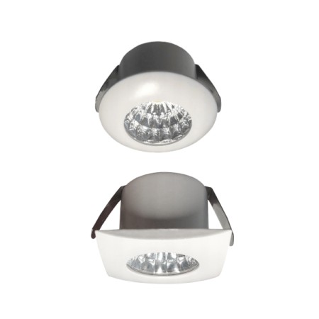 I8032WW Spot LED inc. D32 1W 230V WW 2 ghiere