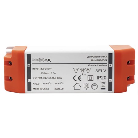 BMT-80-24 Proxima Alim tens.cost. PLASTIC 80W 24V