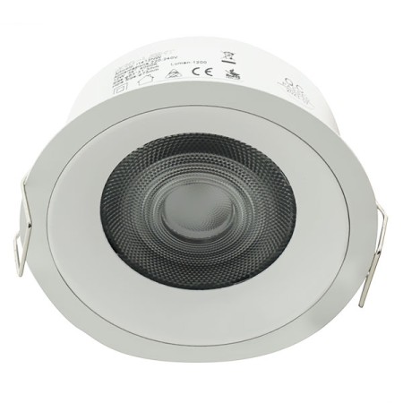 I1412NW Spot LED incasso 75mm. 12W NW