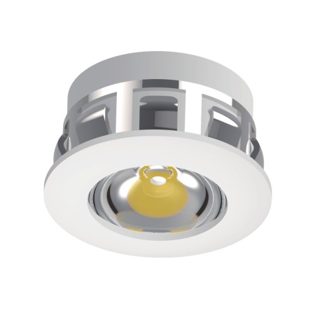 I7283NW Spot LED D.30mm. 3,5W Silver NW