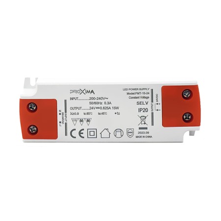 FMT-15-24 Proxima Alim tens. cost. SLIM 15W 24V