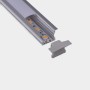 WI2415-200 Profilo alluminio lineare da incasso per dissipare le strisce LED-br-
