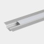 WI6114-200S Profilo alluminio mm. 61x14x2000 + cover
