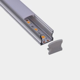 WS1715-200 Profilo allum. vista mm. 17x15x2000