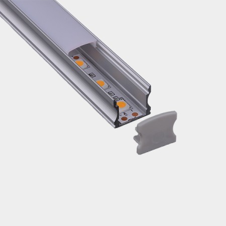 WS1715-200 Profilo allum. vista mm. 17x15x2000