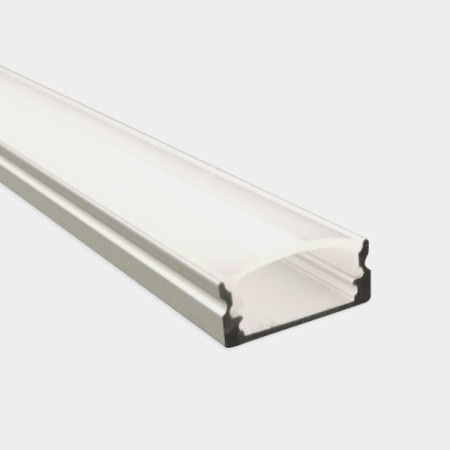 WS2310*200S Profilo alluminio mm. 23x10x2000 + cover